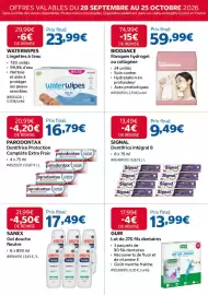 Catalogue Costco page 16: PARODONTAX Dentifrice Protection Complète Extra Frais €16,79, Sanex Gel douche Neutre €17,49