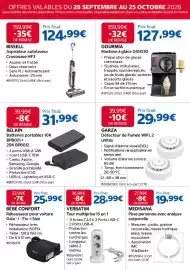Catalogue Costco page 3: BISSELL Aspirateur autolaveur Crosswave HF3 €124,99, GARZA Détecteur de Fumée WIFI €29,99