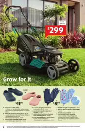ALDI catalogue week 41 Page 12: Touchscreen Gardening Gloves €8,99, Adults' Premium Gardening Shoes €11,99