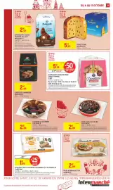 Catalogue Intermarché Contact semaine 41 page 13: Melegatti Panettone €5,95, Melegatti Croissant Cacao €2,95