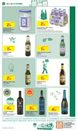 Catalogue Intermarché Contact semaine 41 page 14: MESSINA Bière de Sicile €1,59, Ichnuso Bière de Sardaigne €2,25