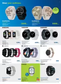 Incredible Connection catalogue Page 9: Kids Smartwatch volkano €499,00, SAMSUNG Galaxy Watch8 40mm BT €4.999,00