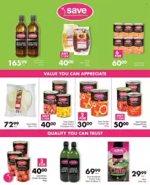 Save Hyper catalogue Page 17: Save Tomato & Onion Mix €30,00, Save Butter/ Sugar Beans/ Chickpeas €40,00