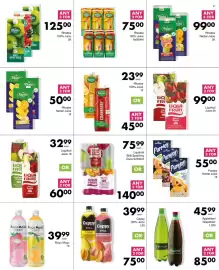 Save Hyper catalogue Page 49: Liquifruit Still/ Sparkling Cans €140,00, Rhodes Nectar Juice €50,00