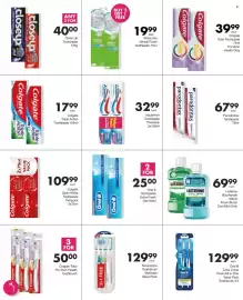 Save Hyper catalogue Page 62: Colgate Optic White Toothpaste €109,99, Sensodyne Toothbrush Mutlicare €129,99