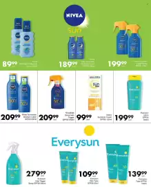 Save Hyper catalogue Page 64: Nivea Sunscreen Moisture Lotion €209,99, Valera Sunblock Cream SPF60 €99,99