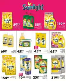 Save Hyper catalogue Page 72: Sunlight Rinse Aid Pine Gel €45,99, Sunlight Laundry Bar €45,00