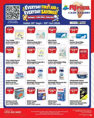 Africa Cash and Carry (valid until 5-10)