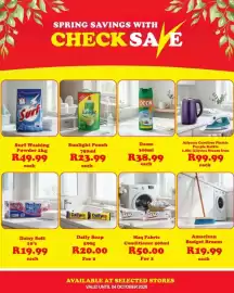 Check Save catalogue week 40 Page 1: Amaclean Budget Broom €19,99, Maq Fabric Conditioner €50,00
