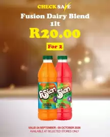 Check Save catalogue Page 6: Fusion Dairy Blend €20,00