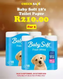 Check Save catalogue Page 8: Baby Soft Toilet Paper €210,00