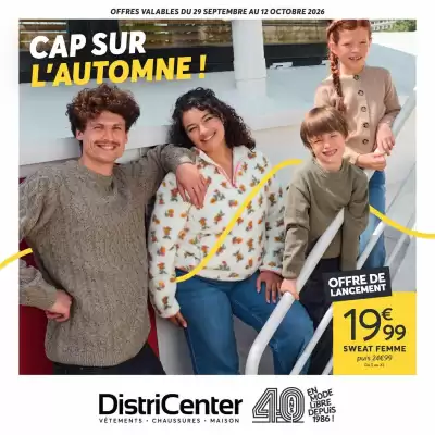 DistriCenter (valable jusqu'au 12-10)