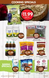 Spudshed catalogue week 40 Page 10: The Spice Merchants Lentils and Beans Range, MDH R-pure Soya Chunks €3,99