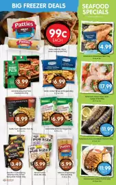 Spudshed catalogue week 40 Page 3: Fisherman's Choice Prawn Meat €17,99, Oceans Empire Golden Pomfret €11,99