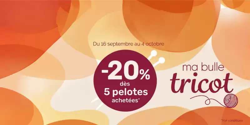 Mondial Tissus (valable jusqu'au 4-10)