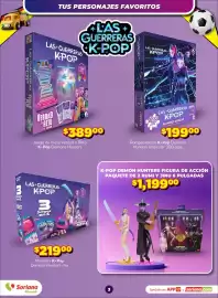 Folleto Soriana Mercado Página 3: Las Guerreras K-Pop €219,00, K-pop demon hunters figura de acción €1.199,00