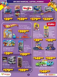 Folleto Soriana Mercado Página 6: Cartuned JDM tuners series 1 €149,00, Hot Wheels autos basicos €3.900,00