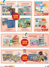 Folleto Soriana Híper Página 10: Toy Story Balance Extremo €599,00, Plim Plim Juego de mesa preescolar educando €149,00