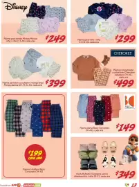 Folleto Soriana Híper Página 13: Pijama para niño / niña €299,00, Disney Pijama para bebés Mickey Mouse €249,00