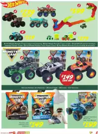 Folleto Soriana Híper Página 5: Camión monstruo mnj 1:64 feat. non dlecast €199,00, Monster Jam vehiculo 1:64 €149,00