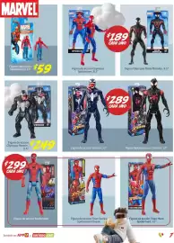 Folleto Soriana Híper Página 7: Olympus Venom €249,00, Marvel Spider-Man €59,00