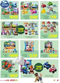 Folleto Soriana Híper Página 8: Paw Patrol Peluche Dino €299,00, Paw Patrol Figuras Dino herramientas €199,00