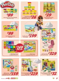 Folleto Soriana Híper Página 9: Play-Doh Masa moldeable Disney Jr. mini kits surtido €32,00