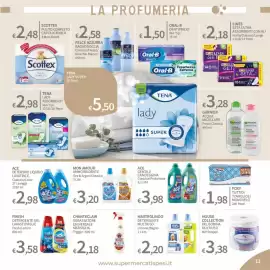 Volantino SpeSì Pagina 11: Mon Amour ammorbidente €3,20, MastroLindo Detergente Multiuso €2,20
