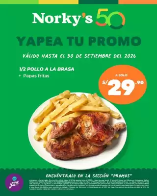 Norky's (válido hasta 2-10)