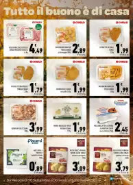 Volantino Conad Pagina 4: Mozzarella proteica Piacersi Conad €0,89, Fusi/sovracosce di pollo Conad Percorso Qualità €4,49