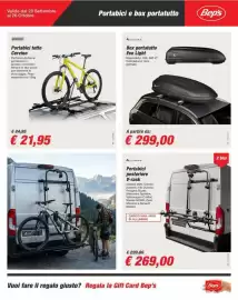 Volantino Bep's Pagina 3: Portabici tetto Cervino €21,95, Portabici posteriore V-rack Althura €269,00
