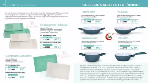 Catalogo Stanhome Pagina 20: Tappeto bagno Braccialini €610,00, Wok 20cm €1.230,00