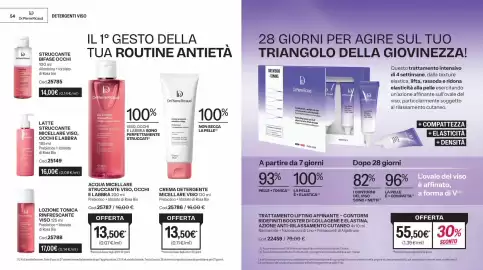Catalogo Stanhome Pagina 28: Latte struccante micellare viso, occhi e labbra Dr. Pierre Ricaud €16,00