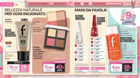 Catalogo Stanhome Pagina 41: Flormar BB CREAM SPF 20 €14,50, All I Need Face Palette €11,99
