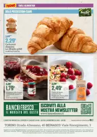 Volantino Banco Fresco settimana 40 Pagina 8: Flakes di farro integrali bio Poggio del Farro €2,49