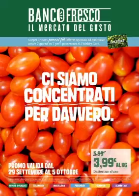Banco Fresco (valido fino al 5-10)