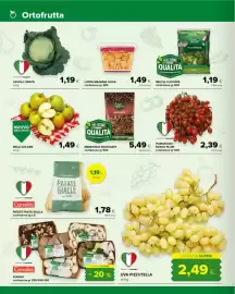 Volantino Tigre Amico Pagina 2: Uva Pizzutella €2,49, Selezione Qualità Mandorle €5,49