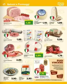 Volantino Tigre Amico Pagina 3: Consilia Prosciutto Cotto €1,39, Lonza stagionata €1,79