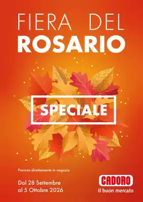 Cadoro (valido fino al 5-10)