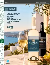 Folheto Recheio semana 40 Página 24: Vinho alentejo ravasqueira bosque premium grande escolha tinto/branco €2,99