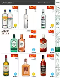 Folheto Recheio semana 40 Página 27: Whisky Logan Heritage Blend €13,29, Aldeia Velha aguardente bagaceira €9,99