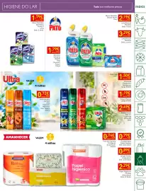 Folheto Recheio semana 40 Página 35: Bloco Sanitário Domestos Power 5 Lima €1,79, Pato abrasivo sanitário líquido €1,79