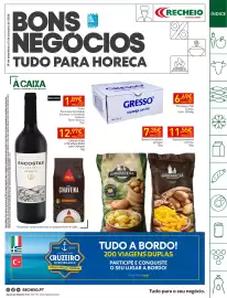 Folheto Recheio semana 40 Página 1: Preços válidos de 29 de setembro a 5 de outubro de 2026 em Portugal Continental. Salvo