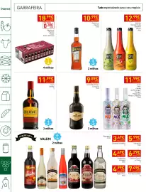 Folheto Recheio semana 40 Página 22: Licor Mex Creme de Morango/Manga/Maracujá/Melão c/Tequila €11,99