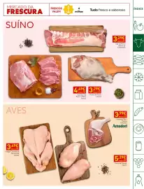 Folheto Recheio semana 40 Página 5: MERCADO DA FRESCURA SUÍNO AVES 3,49€ PREÇO S/IVA Frango Campestre Camponês Granel