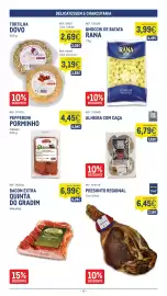 Catálogo Makro semana 40 Página 10: Gnocchi de batata rana €3,99, Pepperoni porminho €4,45
