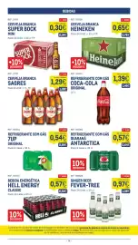 Catálogo Makro semana 40 Página 14: Cerveja branca heineken €0,65, Cerveja branca super bock mini €0,30
