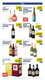 Catálogo Makro semana 40 Página 15: Vinho mateus branco/ rosé €2,79, Vinho verde dop adega de monção escolha €1,99