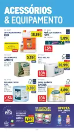 Catálogo Makro semana 40 Página 17: Guardanapos amoos €0,59, Papel higiénico amoos compact €4,89