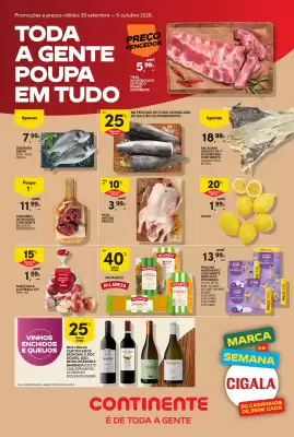 Folheto Continente Bom dia